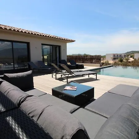 Porra Avec Piscine 8 Pers Vue Montagne Villa Porto-Vecchio (Corsica)